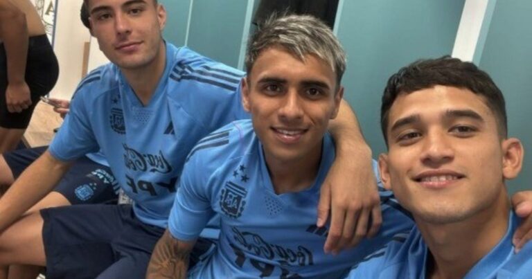 De Boca Predio a la AFA: la foto de los pibes de las Juveniles en la Selección