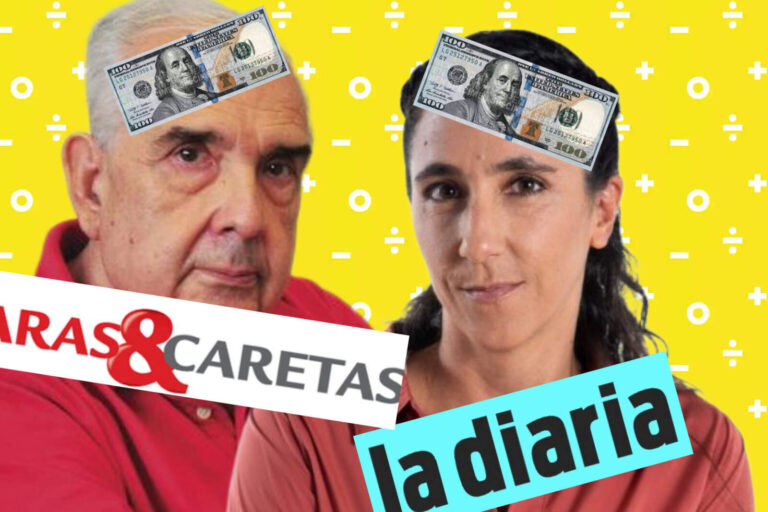 Caras y Caretas y La diaria, medios ensobrados