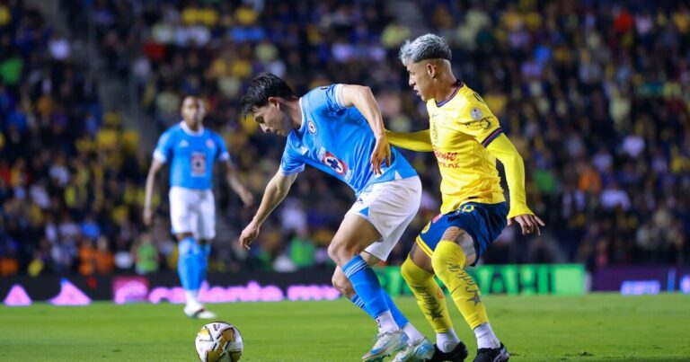 América vs Cruz Azul semifinal de ida EN VIVO: sin goles, concluye el primer tiempo