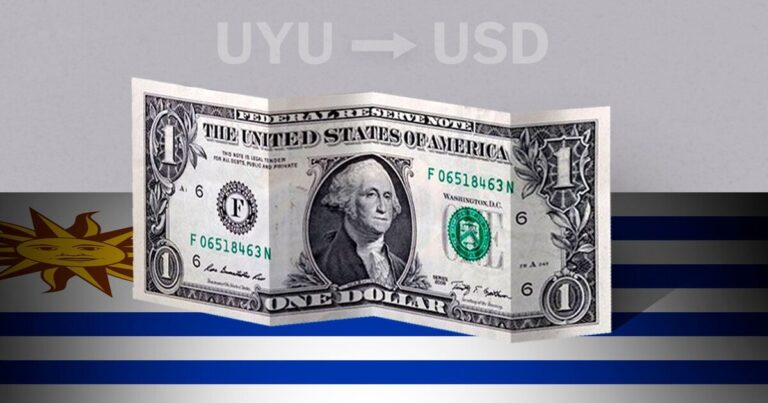 Valor de cierre del dólar en Uruguay este 18 de diciembre de USD a UYU