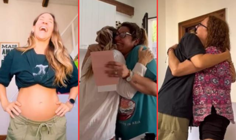 El video privado de Jimena Barón anunciándoles su embarazo a su familia