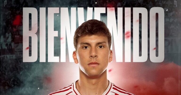 Siguen los anuncios: River le dio la bienvenida a Gonzalo Tapia