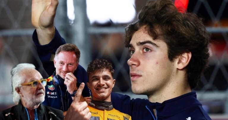 Colapinto: la negociación con Red Bull, el interés de Briatore y la cena con Lando Norris