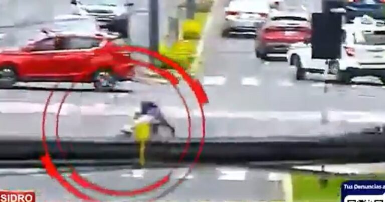 Policía motorizado atropelló a ciclista en San Isidro y joven fue detenido