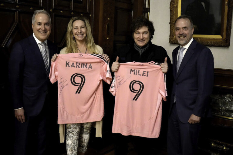 Cumbre entre Milei y el dueño de Inter Miami por inversiones en el fútbol