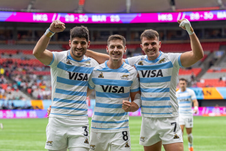 Rugby: Los Pumas vencieron a España y jugarán la final del Seven de Vancouver con Sudráfica