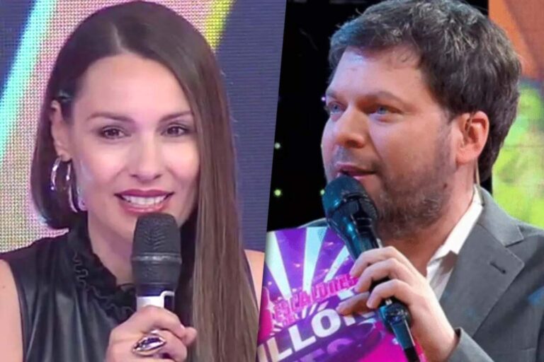 Pampita discutió con Guido Kaczka en vivo por una respuesta en ‘Los 8 Escalones’