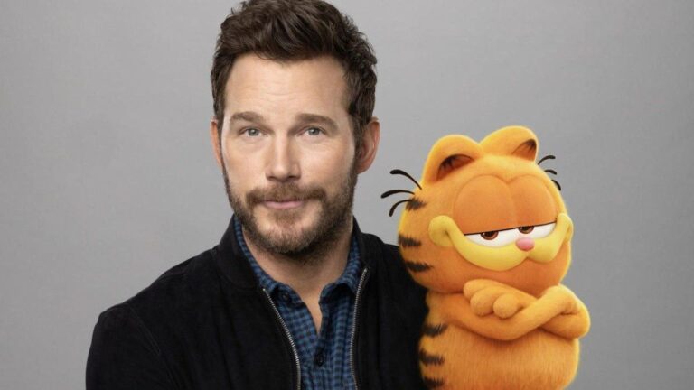 Chris Pratt volverá a ponerle voz a Garfield en la secuela de la película animada