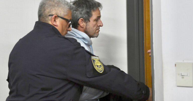 Condena al ex de Julieta Prandi: así fue el momento en que se llevan detenido a Claudio Contardi