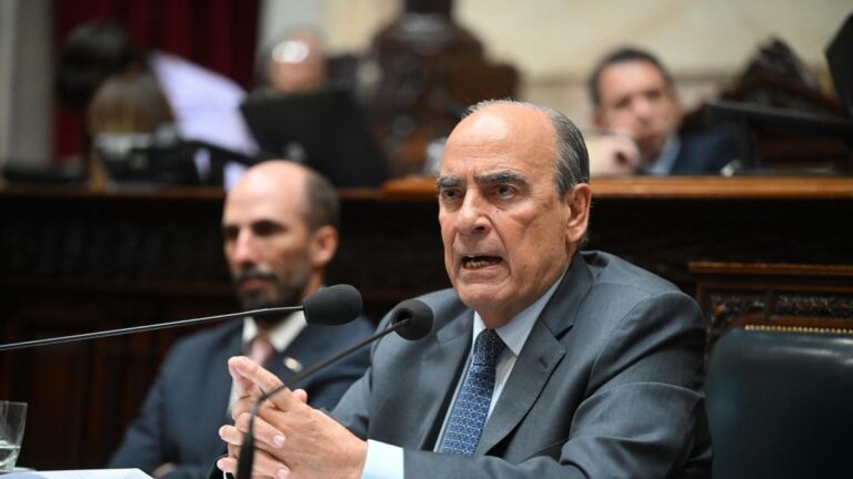 Los datos de economía y seguridad de Guillermo Francos en su informe ante el Congreso