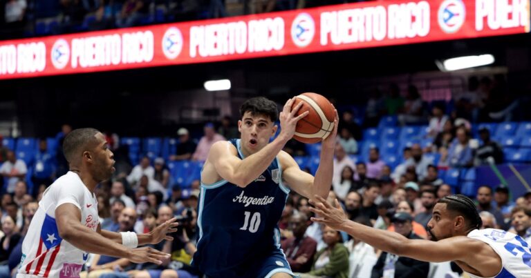 AmeriCup: Argentina sufrió, pero le ganó a Puerto Rico en el suplementario y está en semifinales