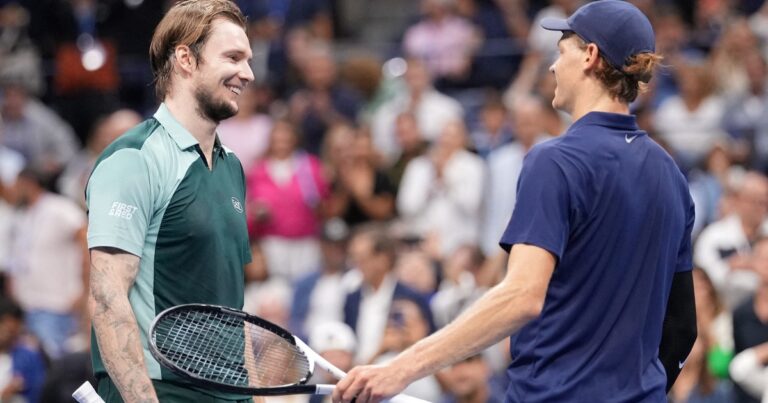 Sinner aplastó a Bublik y el kazajo se rindió a sus pies: «Eres buenísimo, esto es una locura!»