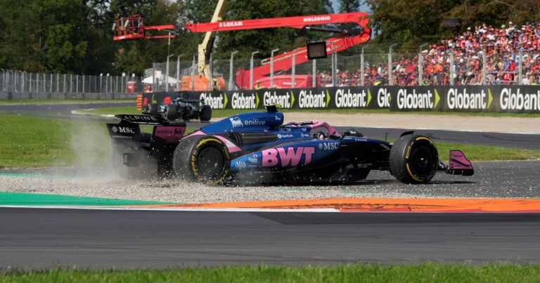 Video: Franco Colapinto se pasó del frenaje y Pierre Gasly lo adelantó