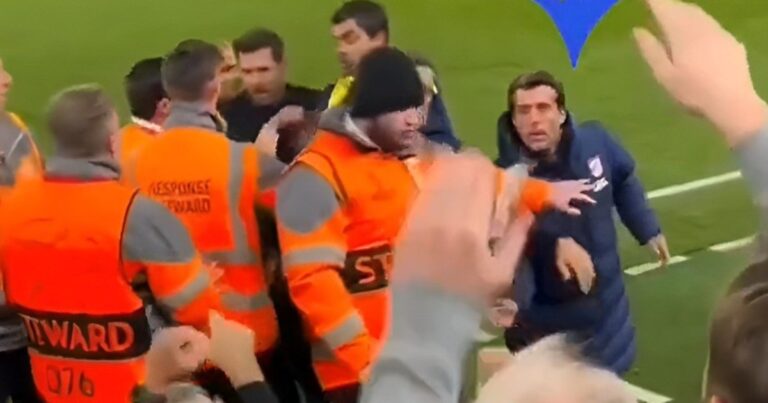 La repudiable reacción de un asistente de Simeone en el escándalo ante Liverpool y qué dijo el hincha que insultó al Cholo