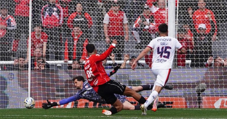 Video: la emoción de Gulli al convertir su primer gol en San Lorenzo