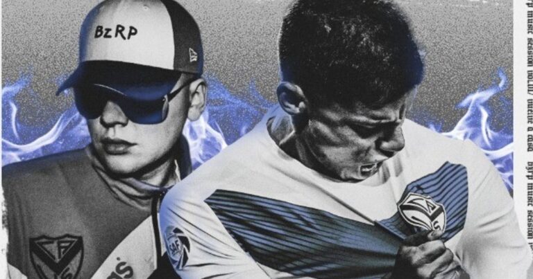 A lo Bizarrap: la original presentación de Robertone en Vélez