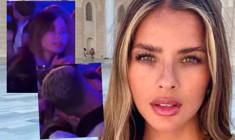 Quién es la morocha del famoso beso que puede causar una crisis entre La China Suárez y Mauro Icardi