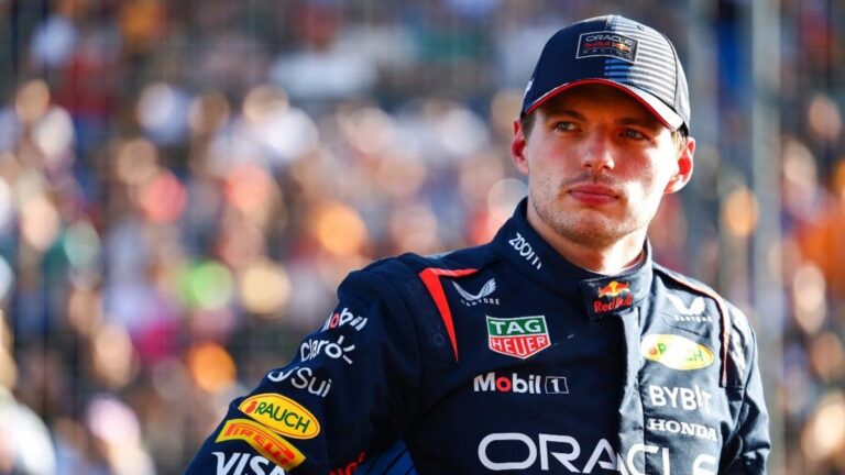 Bomba en la Fórmula 1: «Me veo cerca del retiro», dijo Max Verstappen
