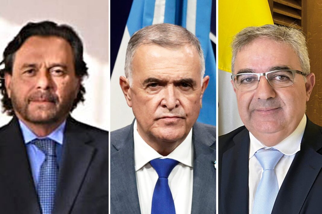 Mapa de Argentina destacando las provincias del noroeste argentino (NOA)